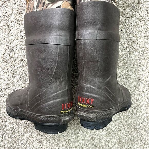 LaCrosse RealTree Camouflage Neoprene Waders in Youth Size 6-7 / Boot Size 2 - Picture 7 of 10